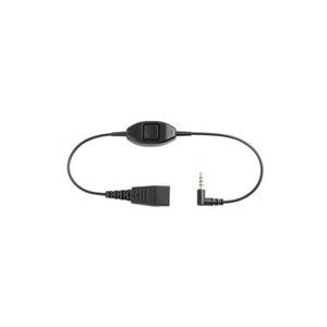Link 8800-00-103 cordon telephone mobile pour I-phone 6 & 6S. QD to jack 3.5 mm