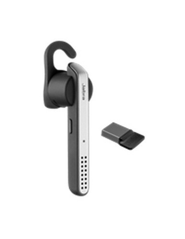 Jabra Stealth UC?, Bluetooth Headset for Mobile phone and PC (via mini Dongle), Voice control in English, EU charger