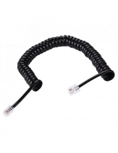 Cordon étiro 1m - noir (lot...