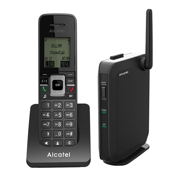 ALCATEL IP2215 SIP PoE (base IP +handset IP15)