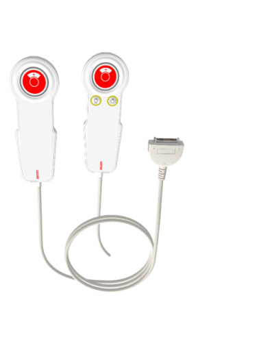 Ascom - Mini manipulateur 1 bouton pour appel malade ou infirmière. NIPH2-A1A