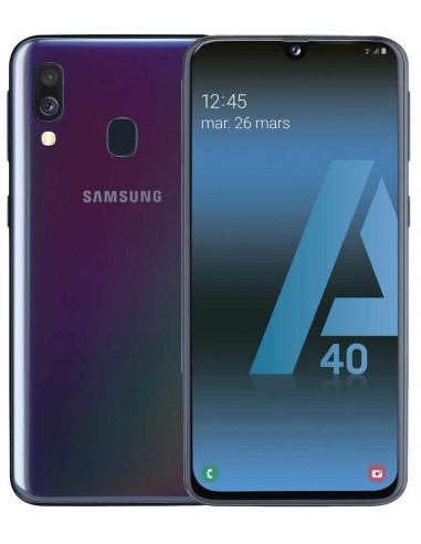 Samsung - A40 Noir avant