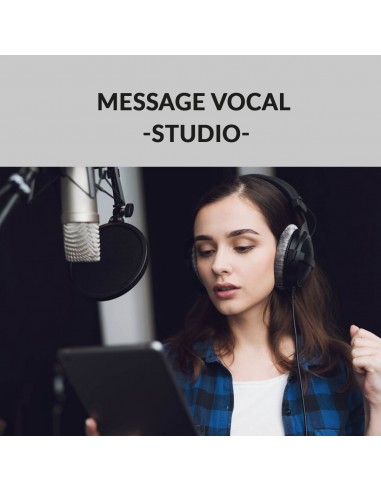 Message vocale - Studio