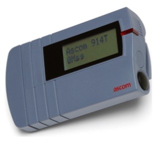 Ascom - Récepteur Alphanumérique 24 caractères avec vibreur version ATEX