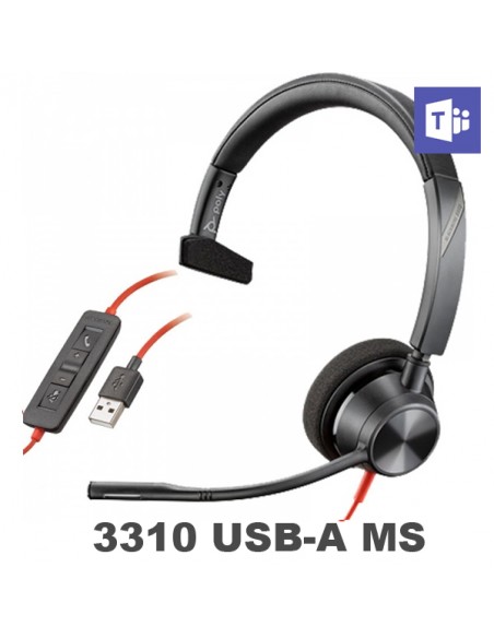 Plantronics Blackwire 3310 USB-A MS