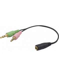 Adaptateur Jack 3.5 mm 4...