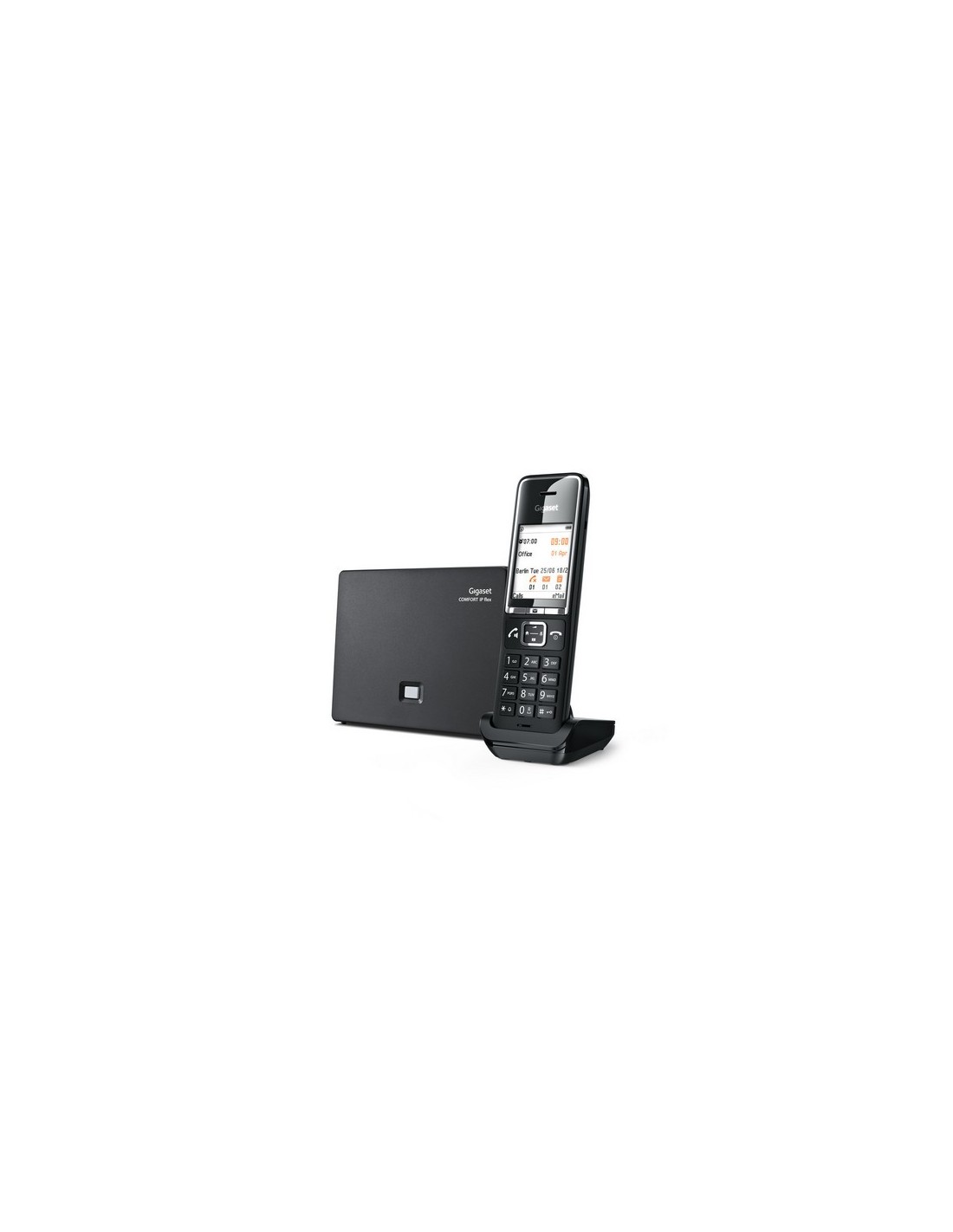 Téléphone sans fil Gigaset COMFORT 550A DUO REPONDEUR NOIR