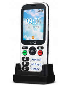 Téléphone Fixe Senior DECT Doro avec Répondeur et Grandes Touches