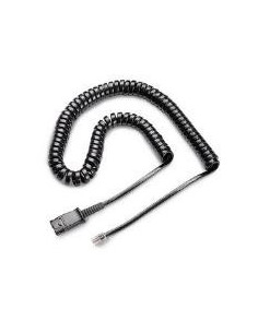 SPARE M15D 10" coiled cord"