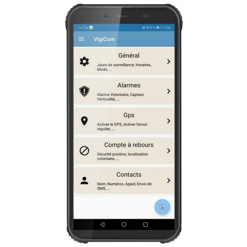 Vigicom - Smartphone ATI-3540 GPS