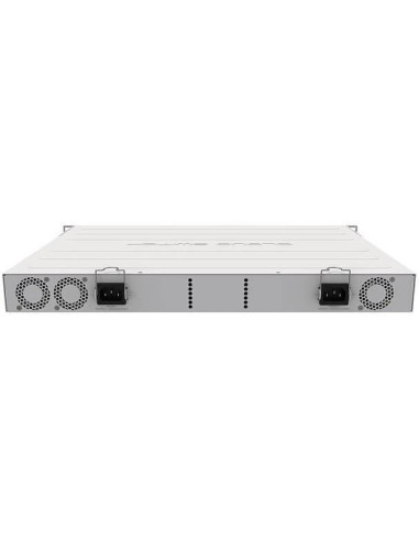 Mikrotik - Switch cloud 48 Giga 2 SFP + 2 QSFP 40G dual boot - face arriere